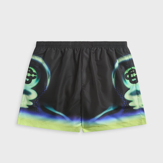 Sporchid Printed Swim Short M-SS26-TR-032-01 SPORCHID BLACK CASABLANCA 