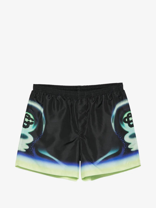 Sporchid Printed Swim Short M-SS26-TR-032-01 SPORCHID BLACK CASABLANCA 
