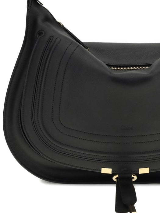 Marcie braided-handle tote bag 26SS881R35 001 CHLOÉ 