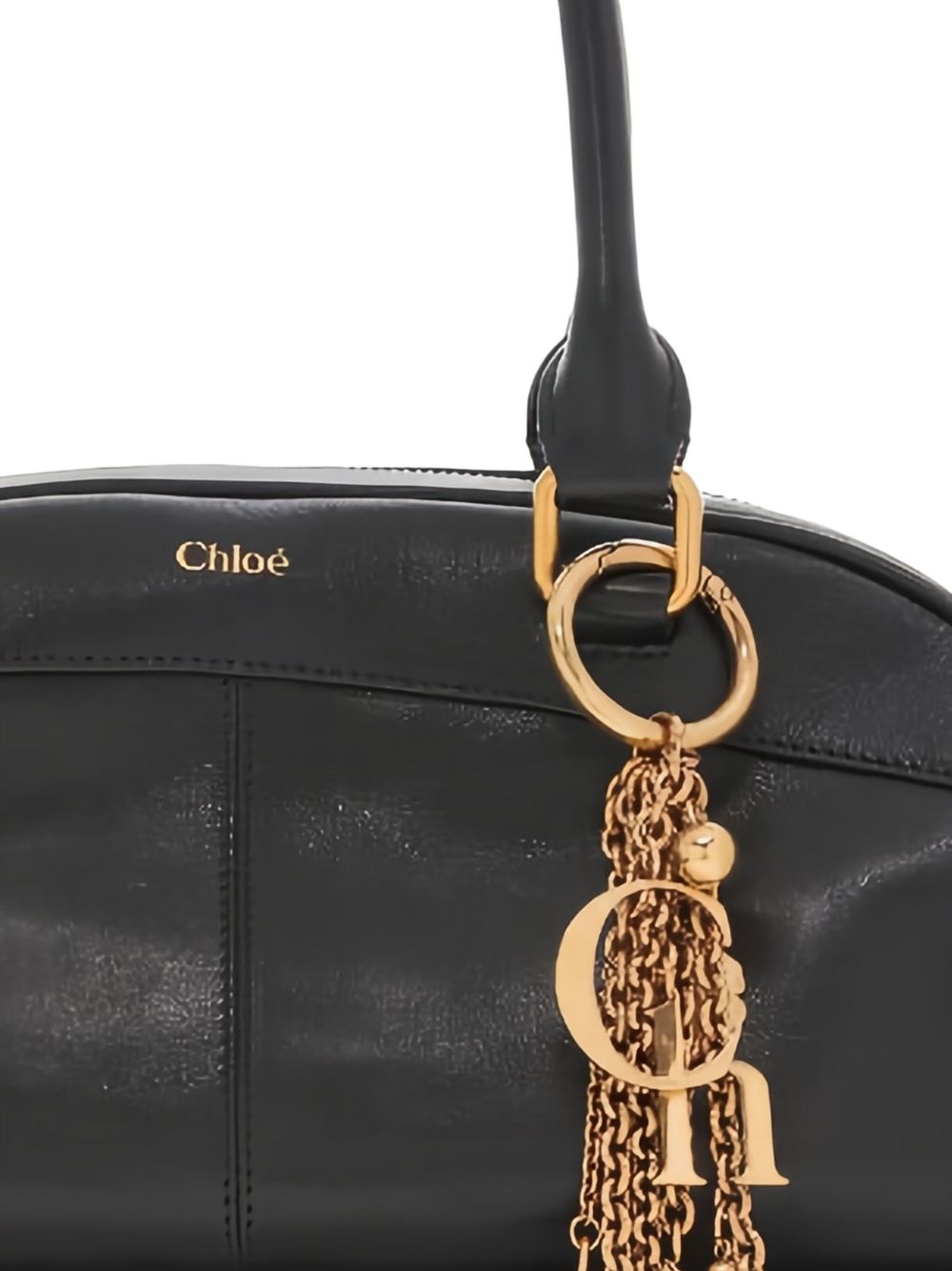 logo-charm shoulder bag 26SS955Q86 001 CHLOÉ 