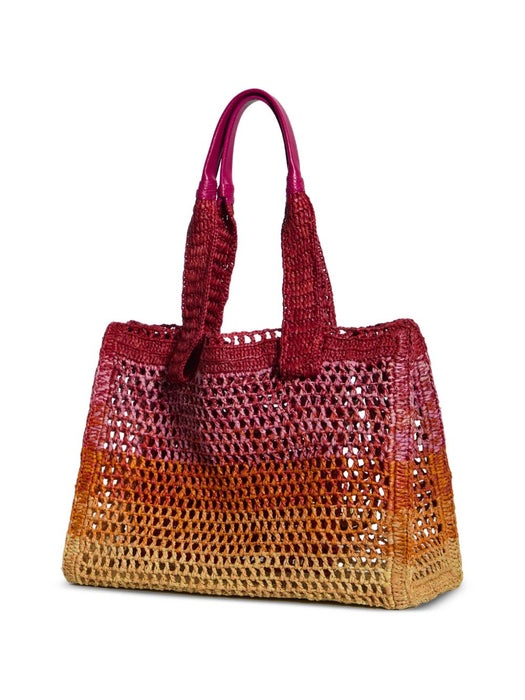 Summer Banana east-west tote bag in raffia 26US904S14 8ZA CHLOÉ 