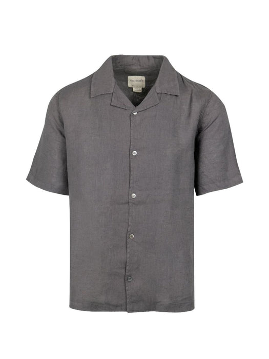 MEN'S SHIRT CROSSLEY JEDLERWP LINEN DARK BROWN JEDLERWP 1295 CROSSLEY 