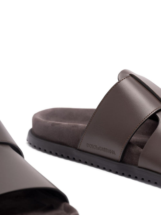 logo-detail sandals A80570 A011880081 DOLCE & GABBANA 