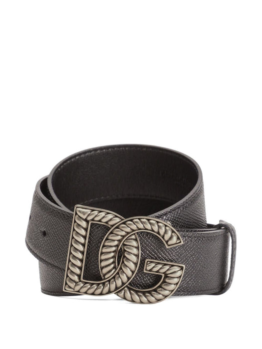 Alpine logo-buckle belt<BR/><BR/> BC4942 AG6518B956 DOLCE & GABBANA 