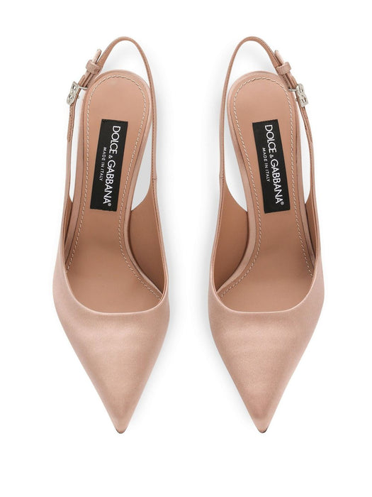 slingback leather pumps CG0776 A76308H056 DOLCE & GABBANA 