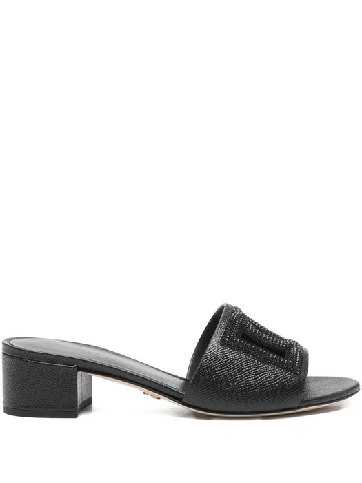 embellished heeled mules CR1938 A02178B956 DOLCE & GABBANA 