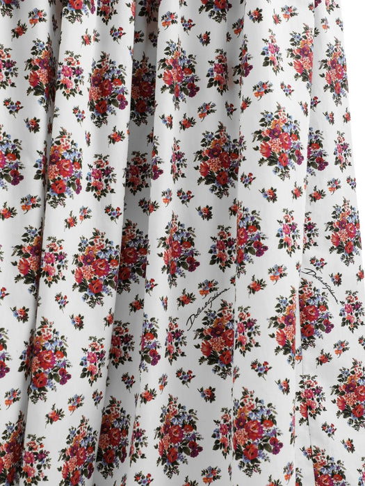 floral drawstring maxi skirt F4DA7T HS5UAHA5XK DOLCE & GABBANA 