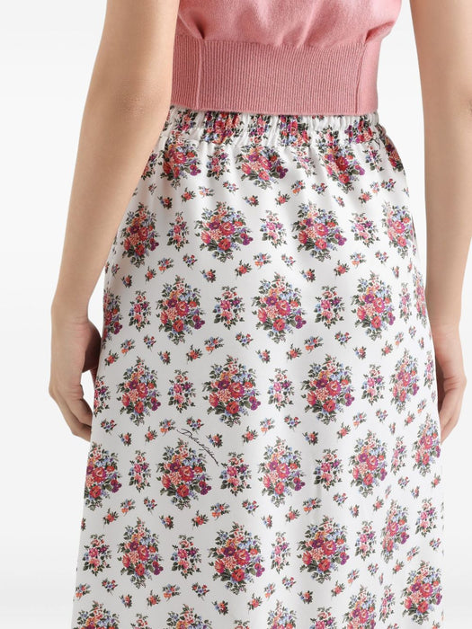 floral lace skirt F4DBCT IS10GHA5XK DOLCE & GABBANA 