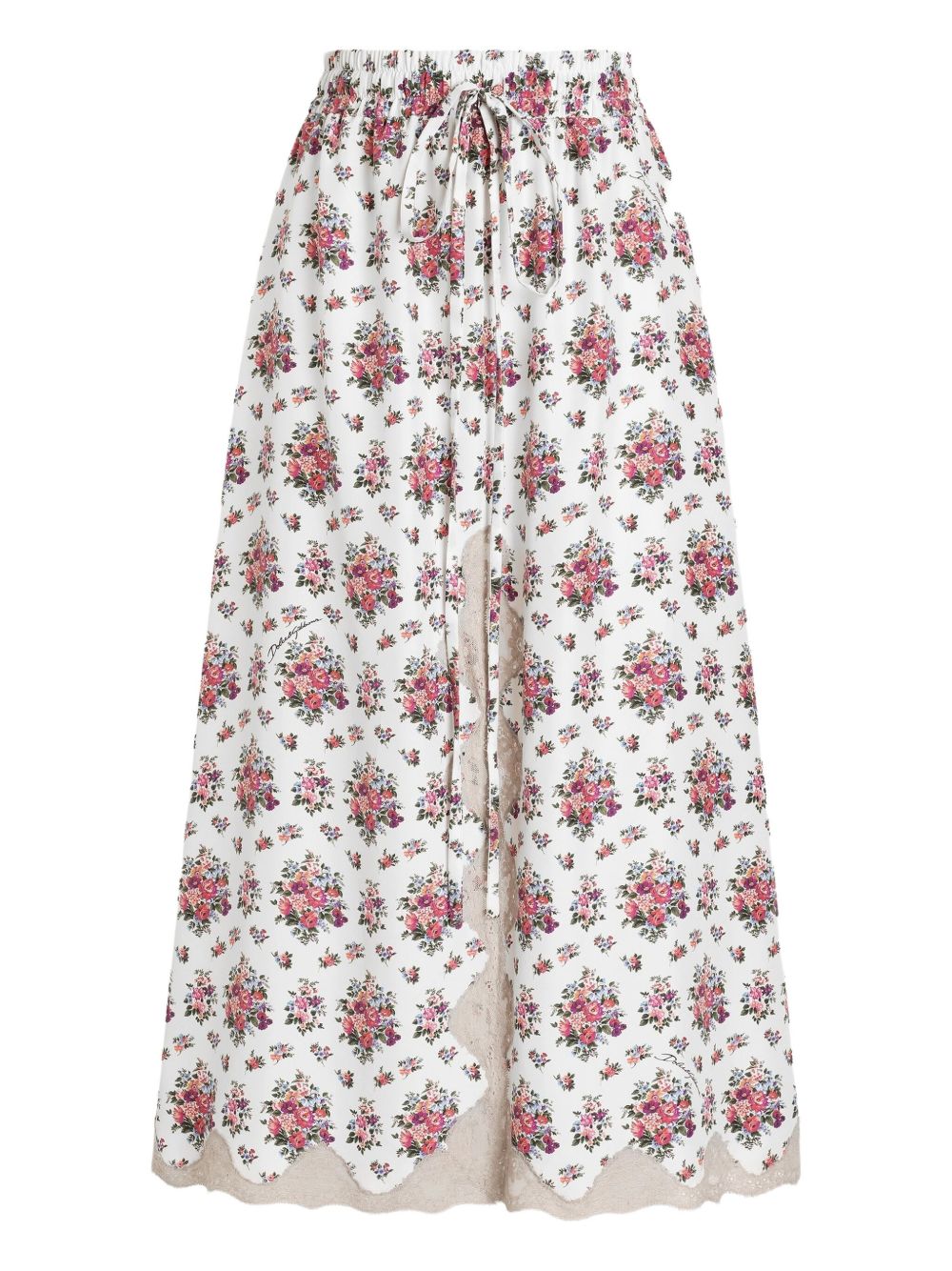 floral lace skirt F4DBCT IS10GHA5XK DOLCE & GABBANA 