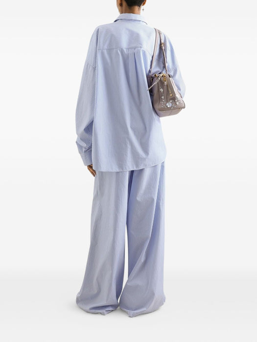 striped poplin shirt<BR/><BR/> F5U57Z FR536S8051 DOLCE & GABBANA 