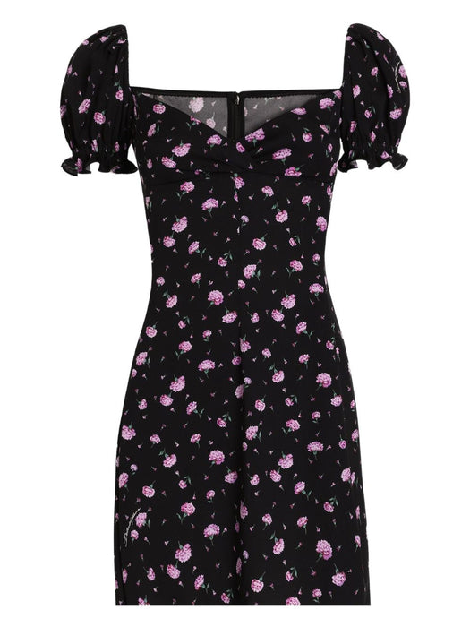 ruffled floral mini dress F60GOT FSA8MHN5XX DOLCE & GABBANA 