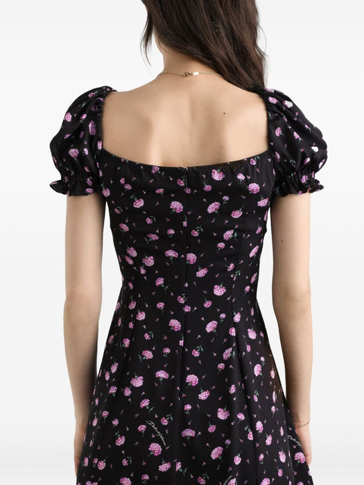 ruffled floral mini dress F60GOT FSA8MHN5XX DOLCE & GABBANA 