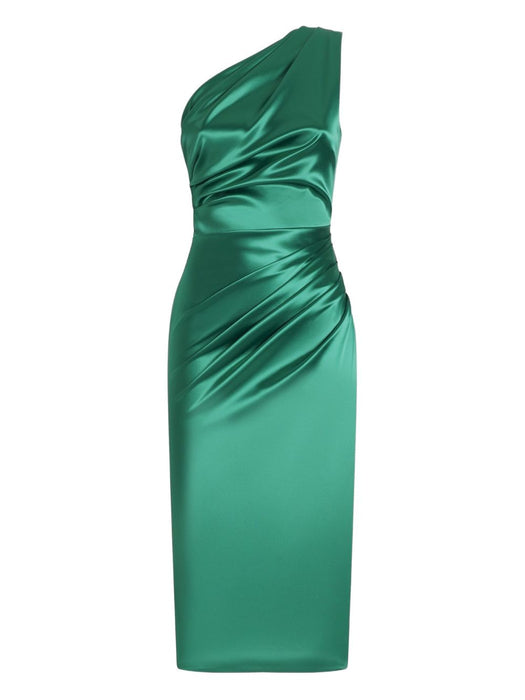 one-shoulder draped midi dress F6G1GT FURADVA402 DOLCE & GABBANA 