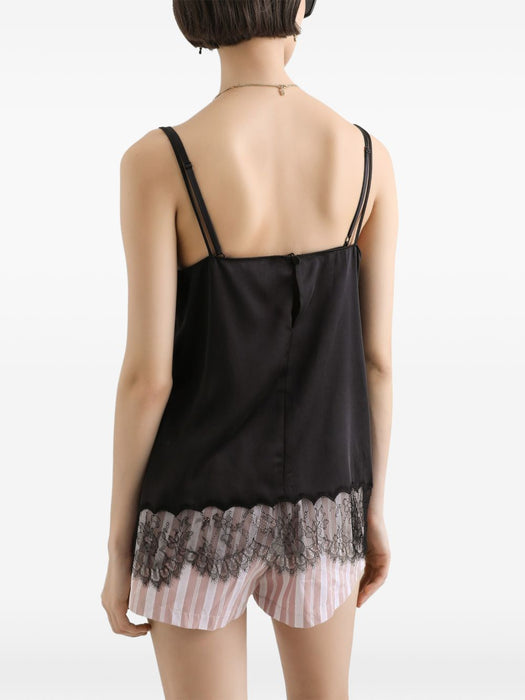 Silk Satin Top F7BN5T FU1AUN0000 DOLCE & GABBANA 