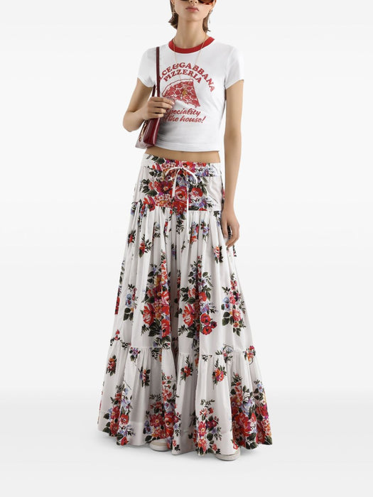 graphic-print cotton T-shirt F8W08T GDDM8W0800 DOLCE & GABBANA 