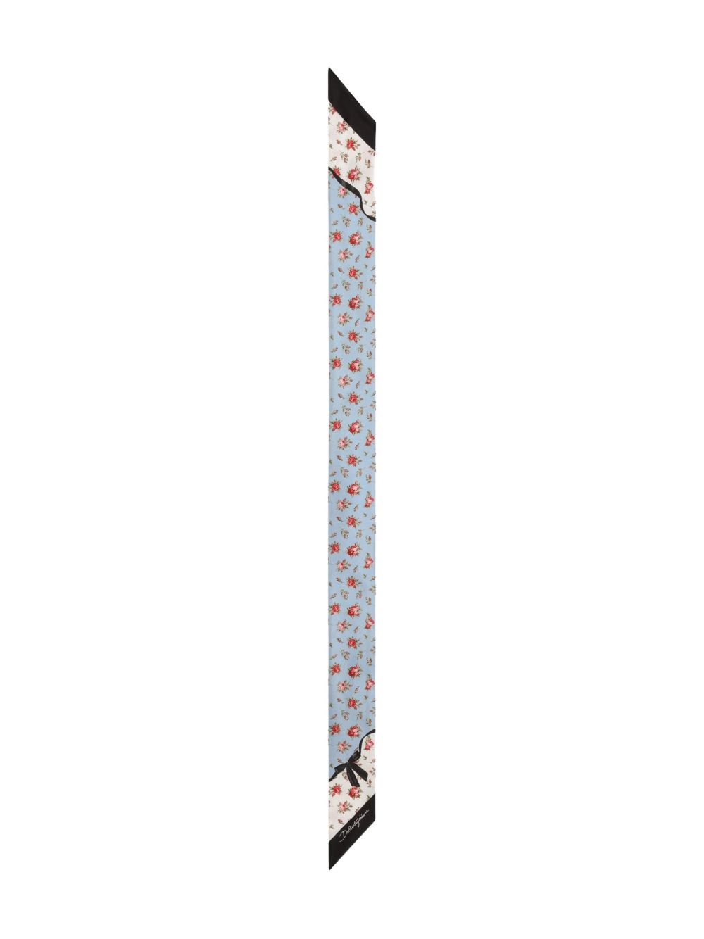 floral-print silk neckerchief FS215A GDDLOHC5XJ DOLCE & GABBANA 