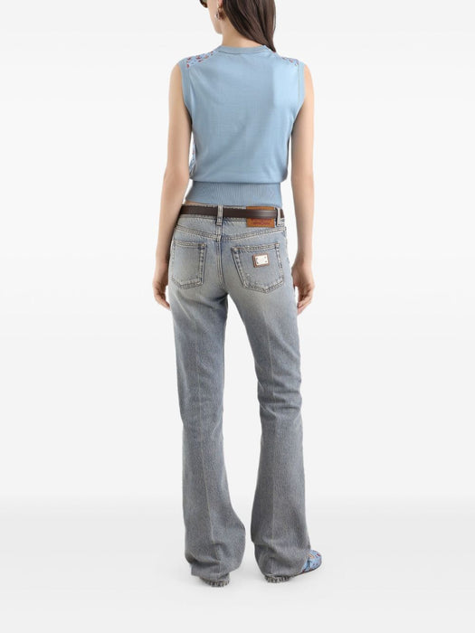 logo-plaque jeans FTDDFD G8OT9S9001 DOLCE & GABBANA 