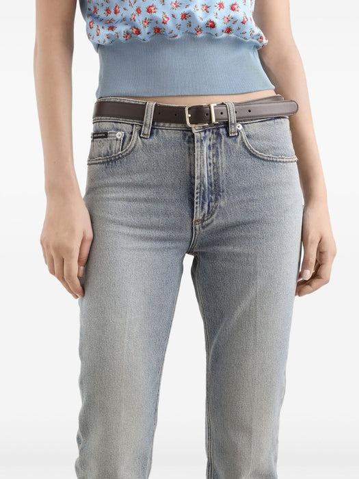 logo-plaque jeans FTDDFD G8OT9S9001 DOLCE & GABBANA 