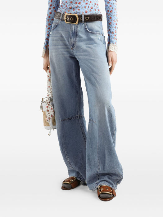 panel distressed jeans FTDG9D G8OG6S9001 DOLCE & GABBANA 