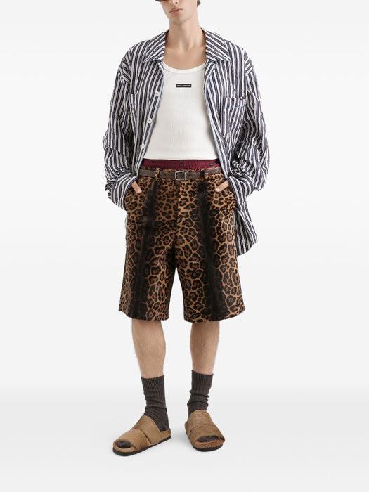 ribbed logo-patch vest G8PA8T G7P3IW0800 DOLCE & GABBANA 