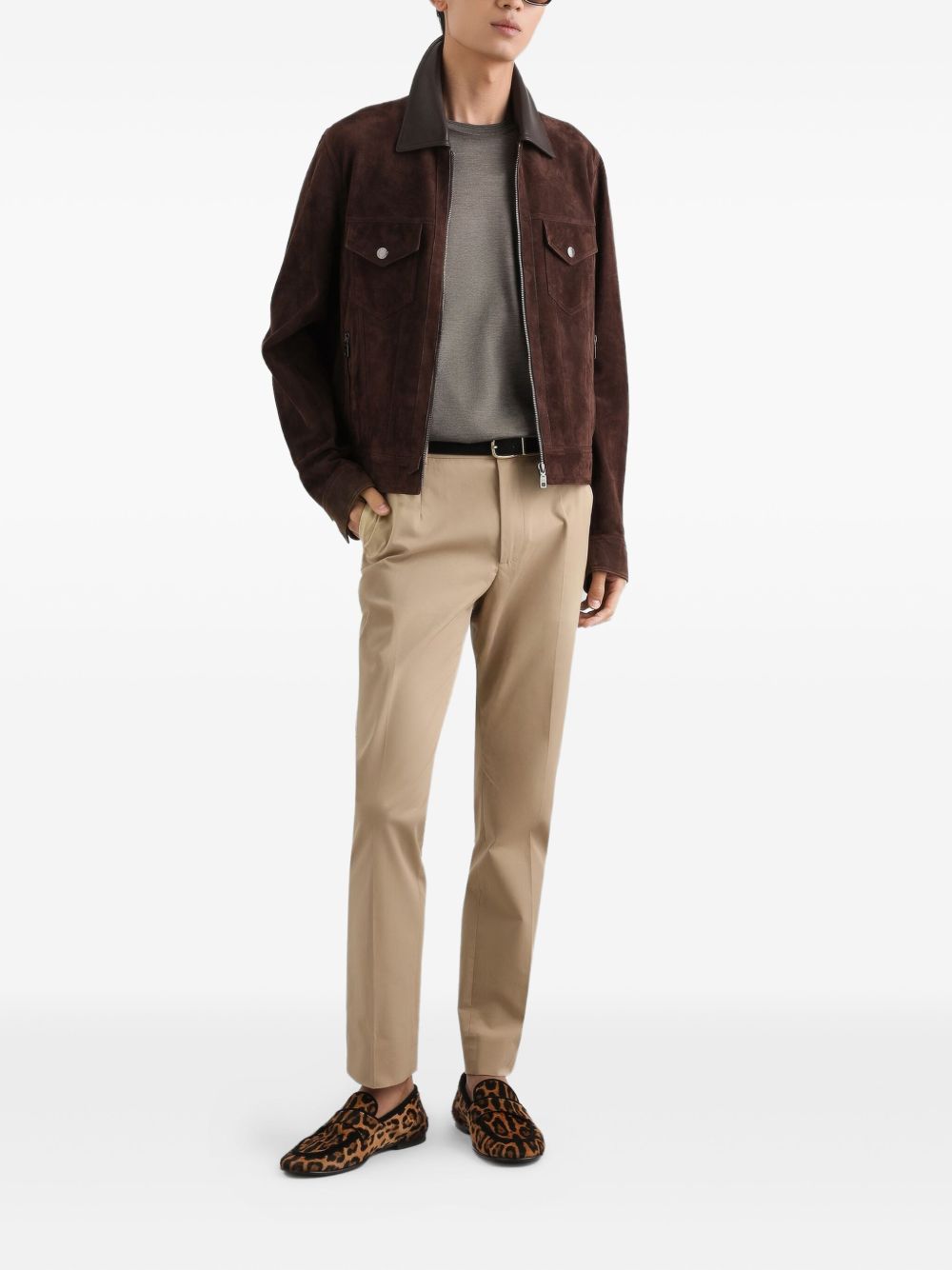 button-fastening trousers GP19VT FUFJ9M0263 DOLCE & GABBANA 