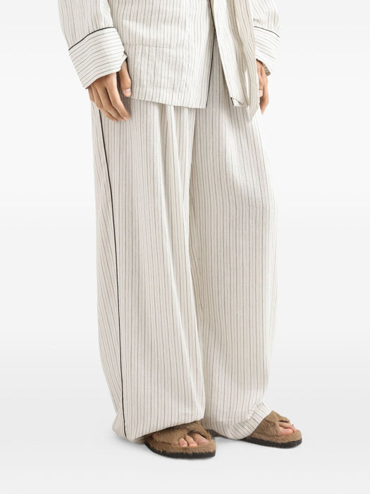 striped fabric vanity trousers GP1N9T FBMF1S8051 DOLCE & GABBANA 