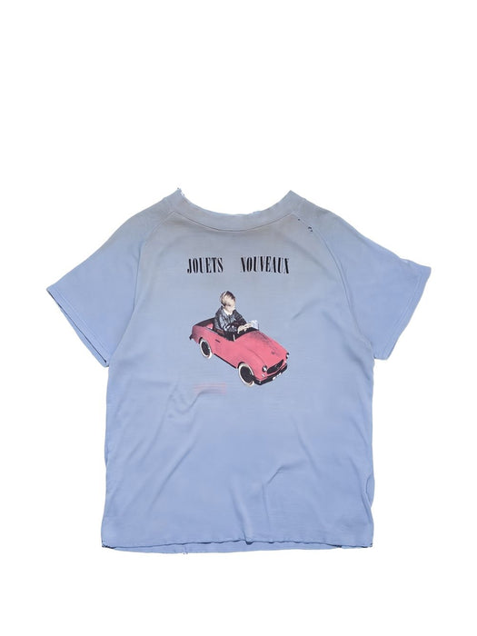 JOUETS NOUVEAUX RAGLAN T-SHIRT 01-0933 SUN FADED BLUE ENFANTS RICHES DÉPRIMÉS 