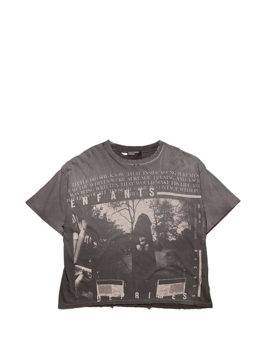 JEREMY T-SHIRT 01-0944 WASHED BROWN ENFANTS RICHES DÉPRIMÉS 
