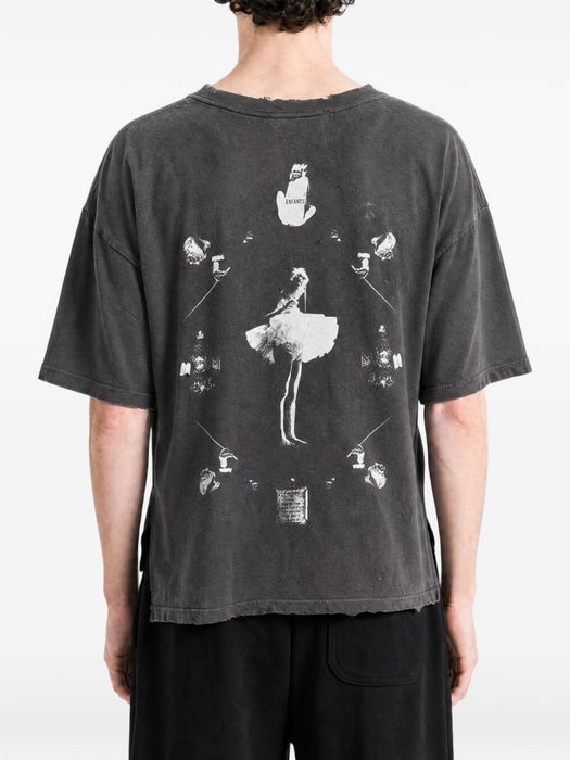 Bed Of Nails T-Shirt 01-0946 WASHED BLACK ENFANTS RICHES DÉPRIMÉS 