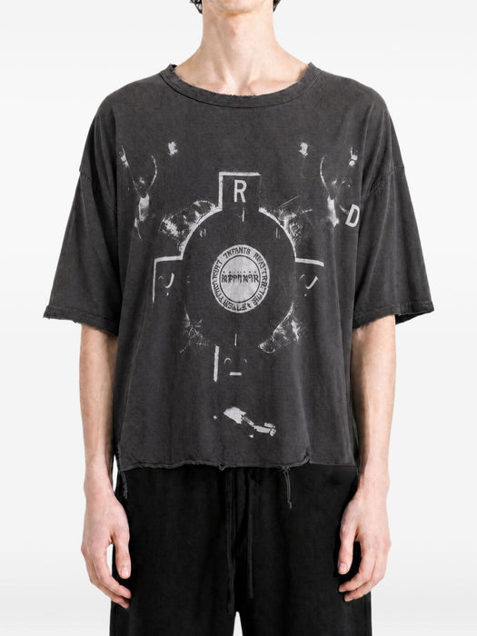 Bed Of Nails T-Shirt 01-0946 WASHED BLACK ENFANTS RICHES DÉPRIMÉS 