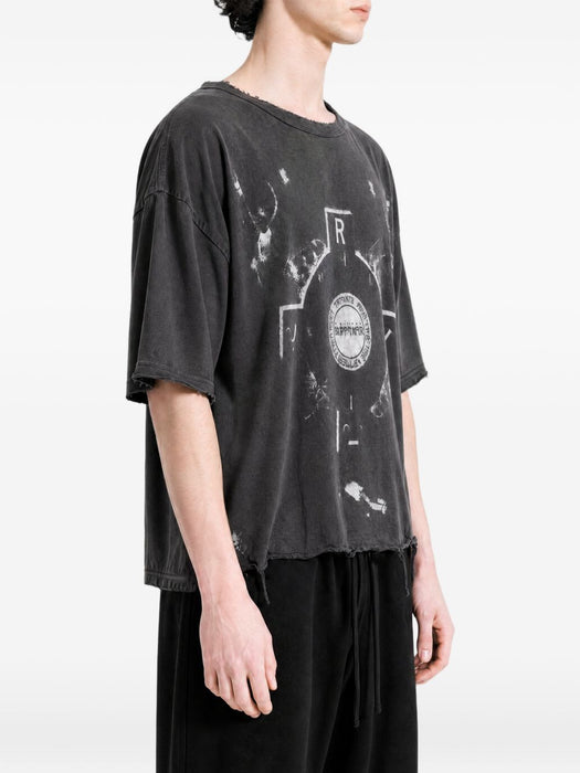 Bed Of Nails T-Shirt 01-0946 WASHED BLACK ENFANTS RICHES DÉPRIMÉS 