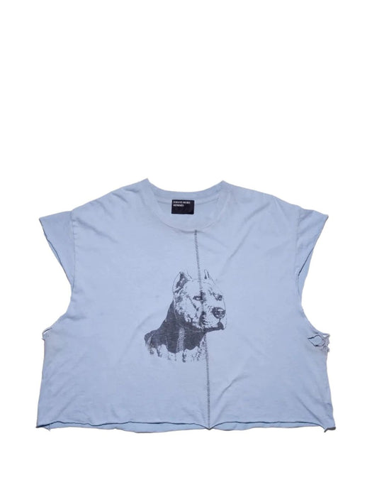 NA Pitbull Cut-Off T-Shirt<BR/> 01-0947 LIGHT BLUE ENFANTS RICHES DÉPRIMÉS 