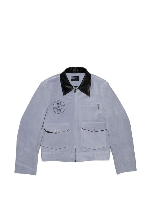 MOTHER/ CHILD JACKET 03-0596 LT GREY / BLACK ENFANTS RICHES DÉPRIMÉS 