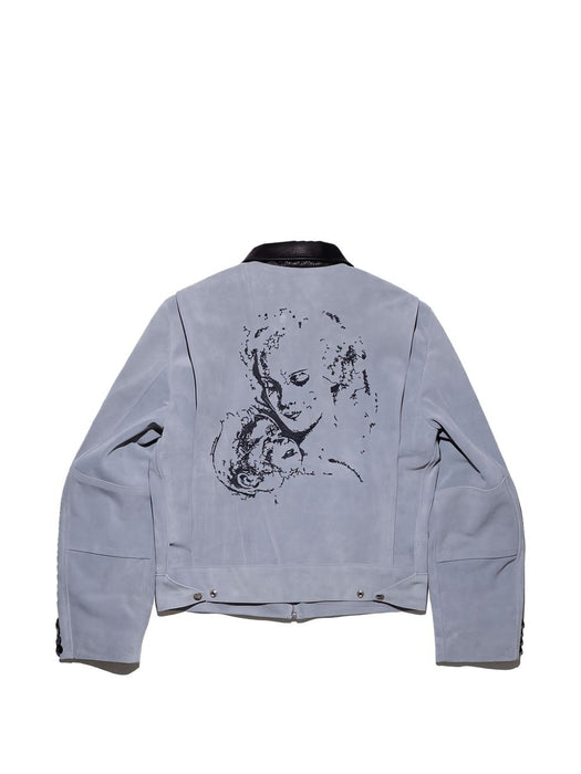 MOTHER/ CHILD JACKET 03-0596 LT GREY / BLACK ENFANTS RICHES DÉPRIMÉS 