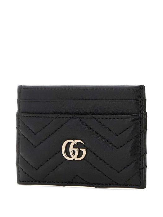 gg marmont leather card holder<BR/><BR/> 443127 AAET81000 GUCCI 