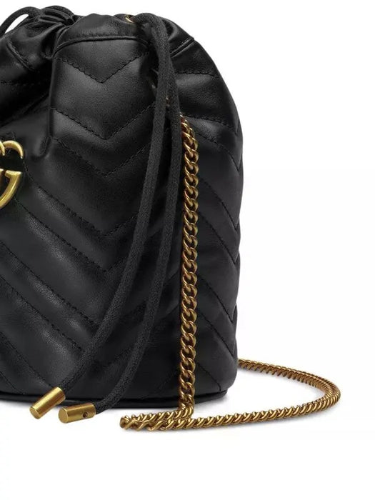 Double G Drawstring shoulder bag 575163 DTDRT1000 GUCCI 