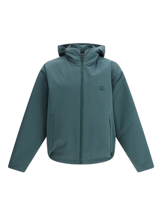 ripstop hooded jacket 770276 ZAUBC4623 GUCCI 