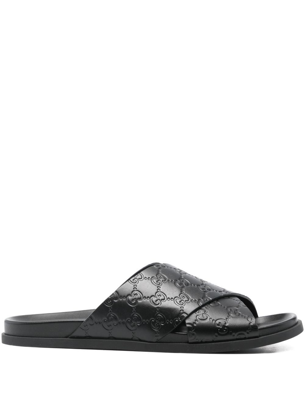 Interlocking-G criss-cross flat sandals 834940 AADMJ1000 GUCCI 