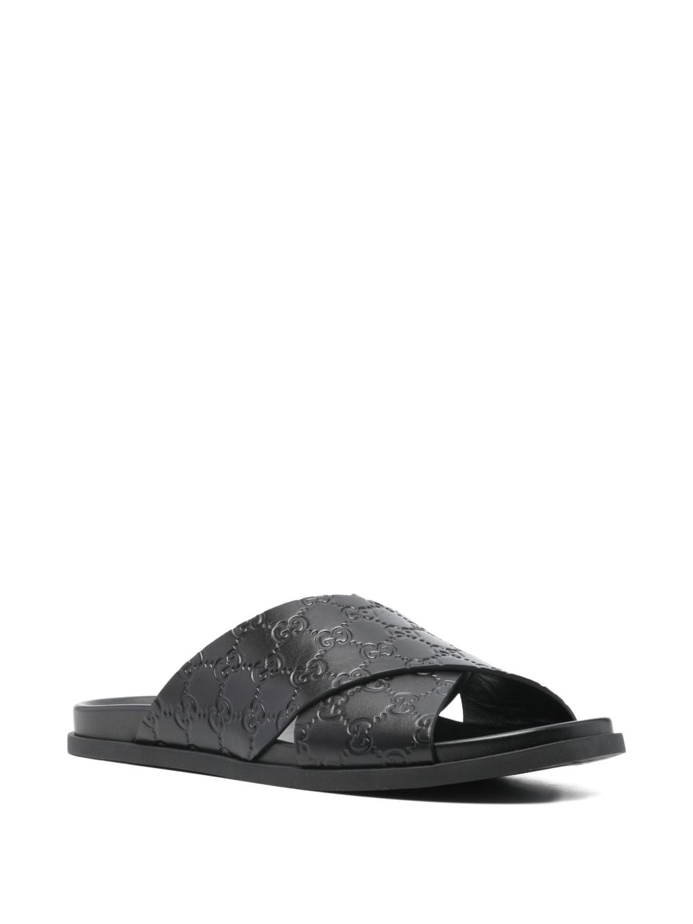 Interlocking-G criss-cross flat sandals 834940 AADMJ1000 GUCCI 