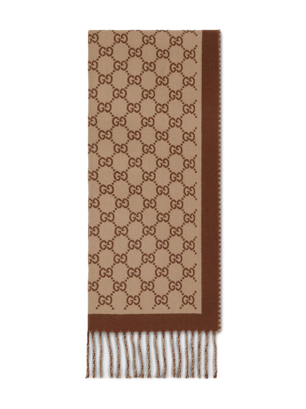 GG-pattern wool scarf 835534 3G2009865 GUCCI 