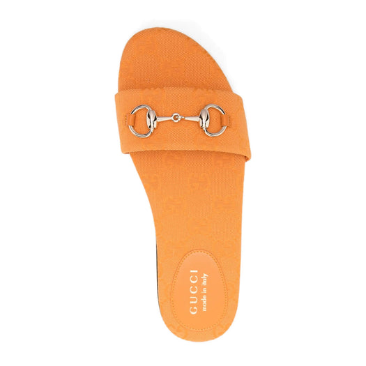 Women's wedge slides with Horsebit 835828 9SF107841 GUCCI 