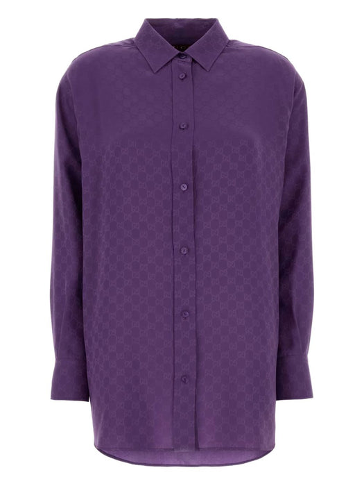 GG jacquard silk shirt 837168 Z7ATQ5007 GUCCI 