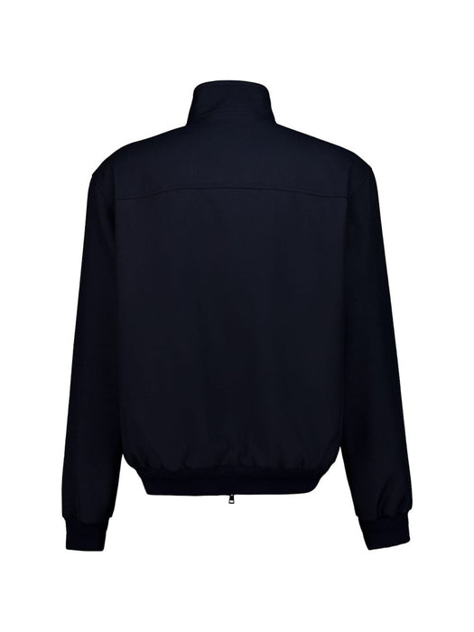 Wool twill zip jacket with logo detail 840084 ZAMII4080 GUCCI 