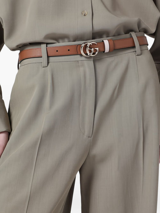 Reversible GG Marmont skinny belt 847132 AAFYB5746 GUCCI 