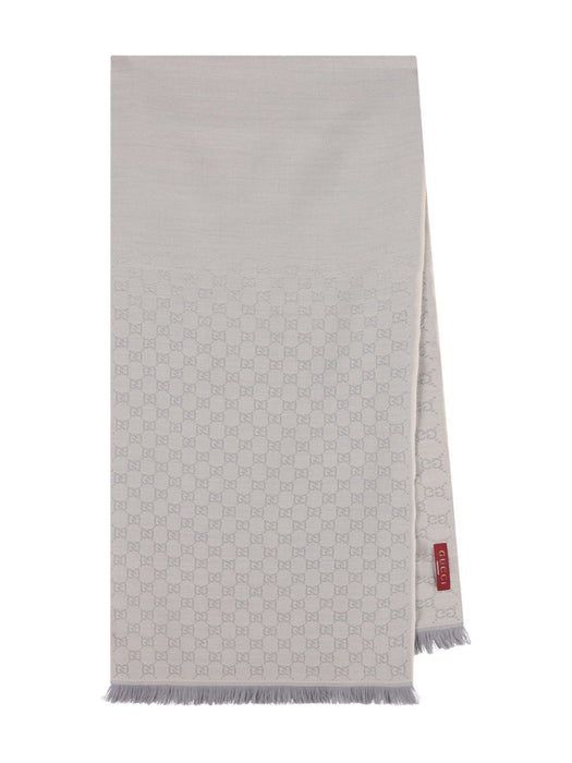 jacquard fringed scarf 848507 3G2009969 GUCCI 
