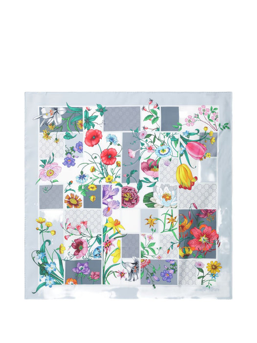 Printed silk twill carré 850107 3G0011963 GUCCI 