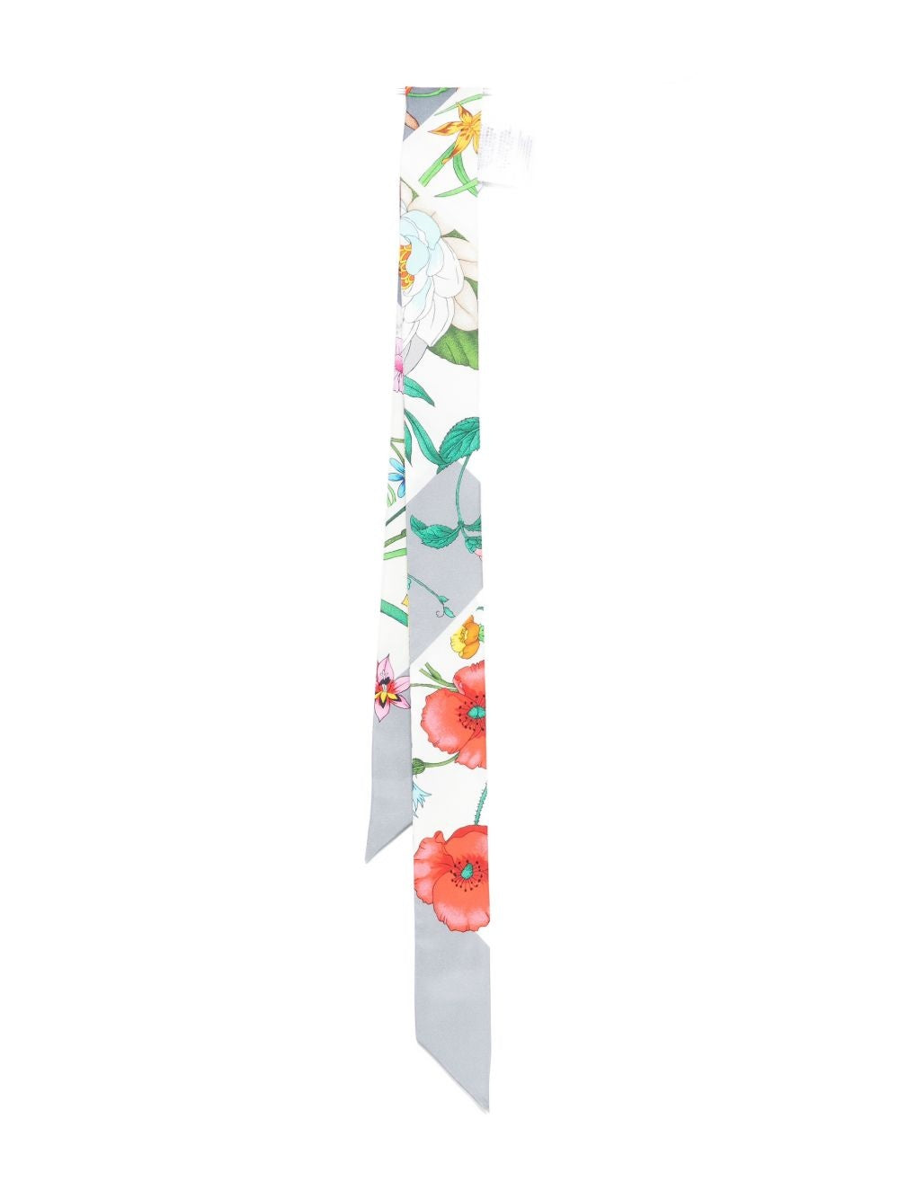 Printed silk twill ribbon 851201 3G0011963 GUCCI 