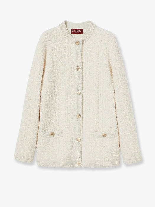 Wool and cotton blend cardigan 851946 XKFAR9943 GUCCI 