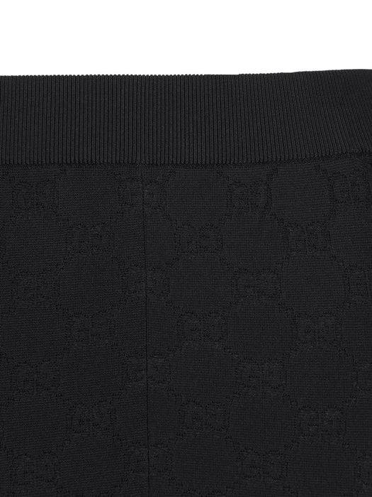gg motif ribbed leggings<BR/><BR/> 852277 XKFCP1000 GUCCI 