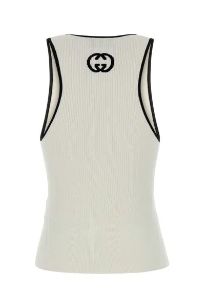 Ribbed tank top 852456 XKFCZ9232 GUCCI 